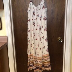 Maxi floral dress